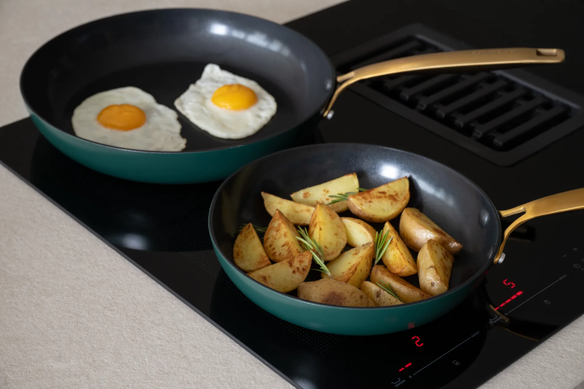 Combekk Element frying pan set, 2-piece, Holly Green Combekk