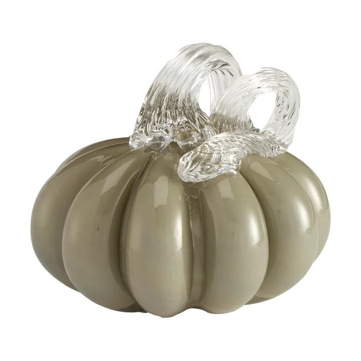 Pumpkin decoration 8 cm - Khaki - Cooee Design