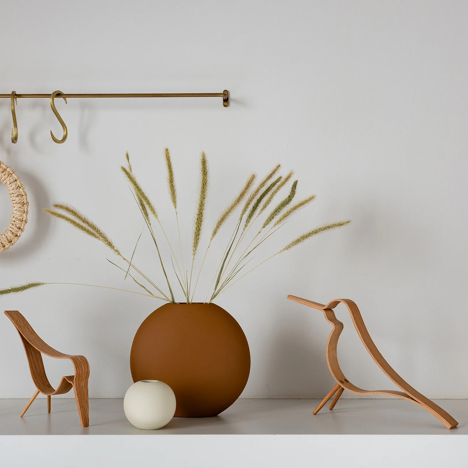 Woody Bird large, oak Cooee Design