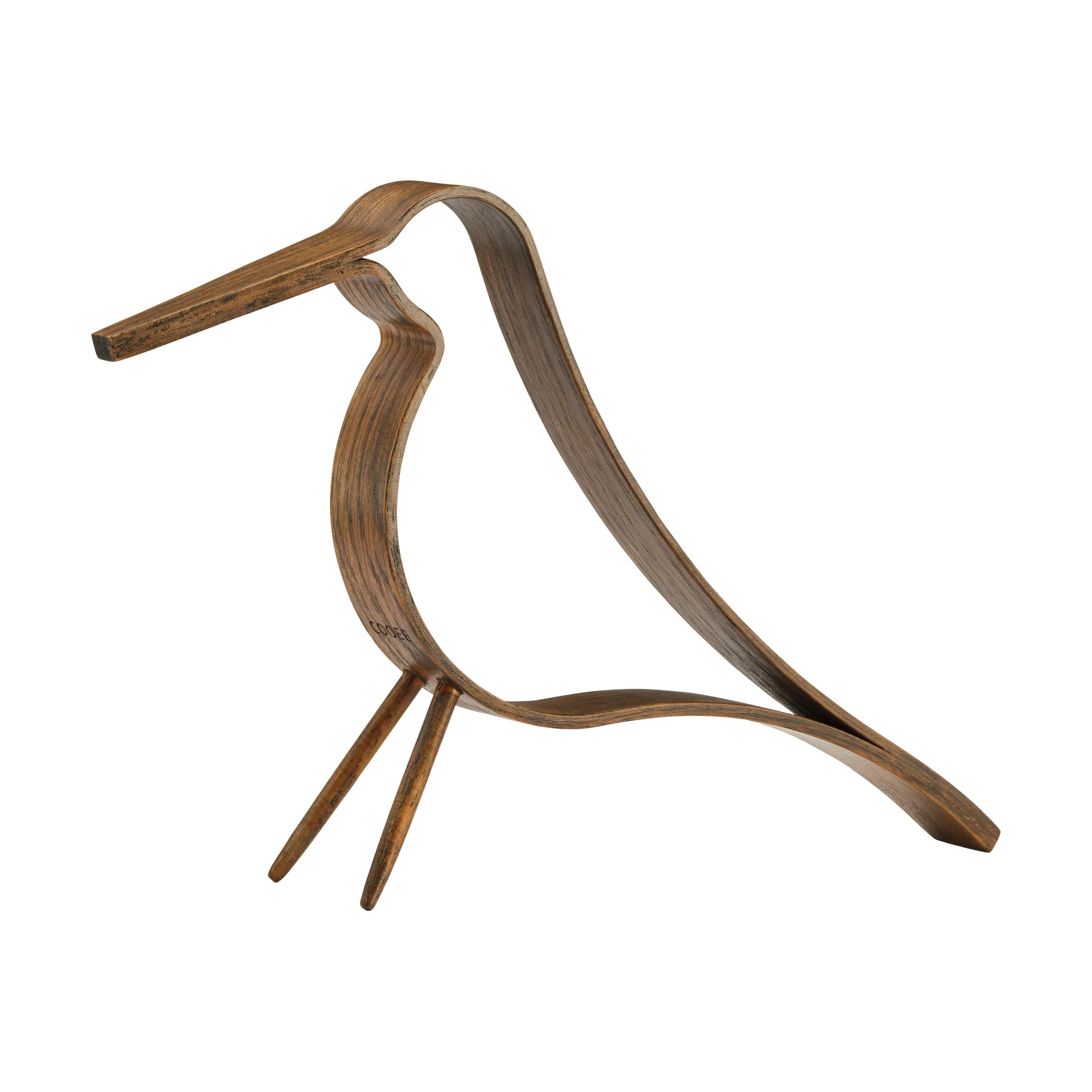 Woody Bird medium, Dark stained oak Cooee Design