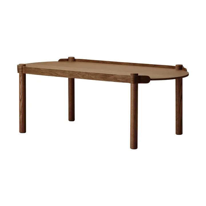 Woody table 50x105 cm - Dark stained oak - Cooee Design