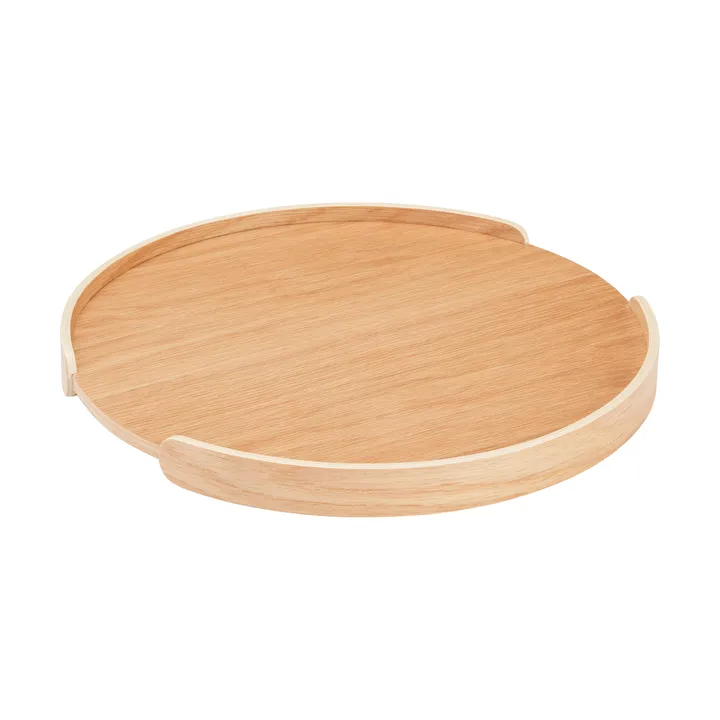 Woody tray - Oak, Ø35 cm - Cooee Design