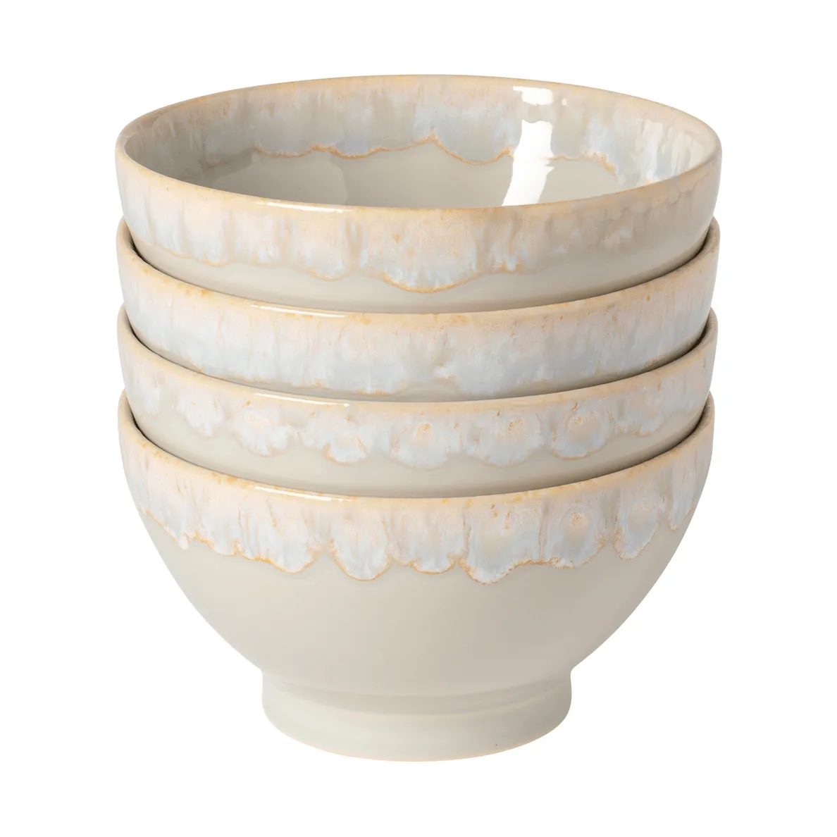 Latte bowl, Grey, 55 cl, 4-pack Costa Nova