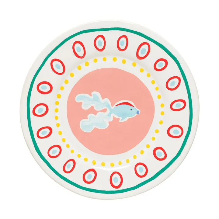 Summer Bliss side plate - Guppy, Ø22 cm - Costa Nova