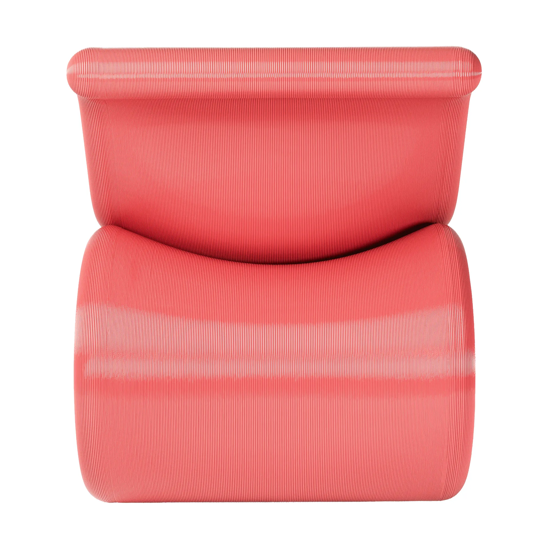 Éclair chair lounge chair, Bubblegum Crème Atelier