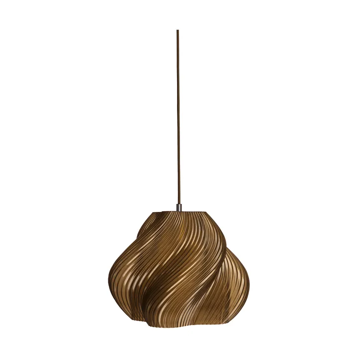 Soft Serve pendant - Caramel-chrome, 02, 25 cm - Crème Atelier