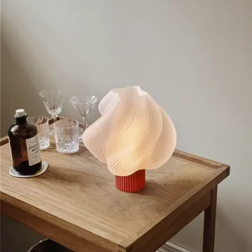Soft Serve table lamp - Rhubarb, Regular, 26 cm - Crème Atelier