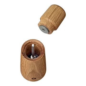Stockholm spice mill - Natural, FSC oak, 17 cm - Crushgrind