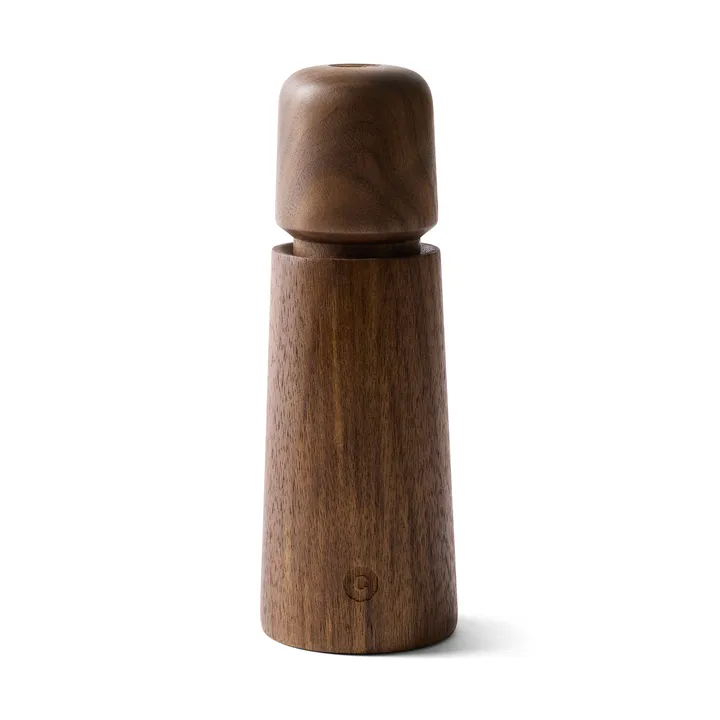 Stockholm spice mill - Natural, FSC walnut, 17 cm - Crushgrind