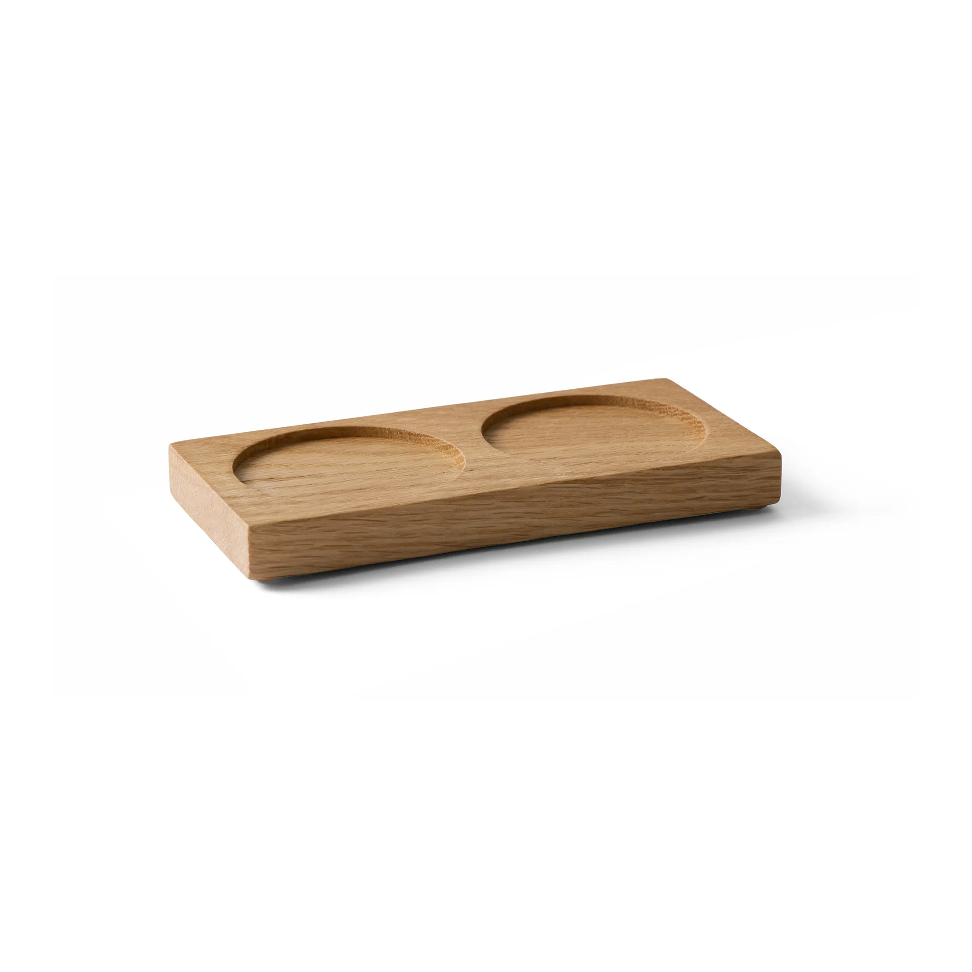 Tabletopper spice grinder stand, FSC oak Crushgrind