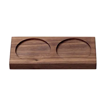 Tabletopper spice grinder stand - FSC walnut - Crushgrind