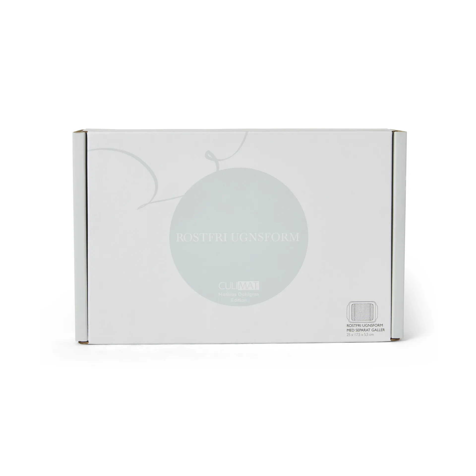 Culimat oven dish, Stainless steel, 25x18x5,5 cm Culimat