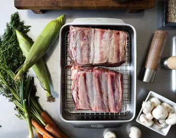 Culimat oven dish - Stainless steel, 34x26x6 cm - Culimat