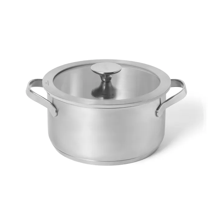 Culimat pot - Stainless steel, glass lid, 3 L - Culimat