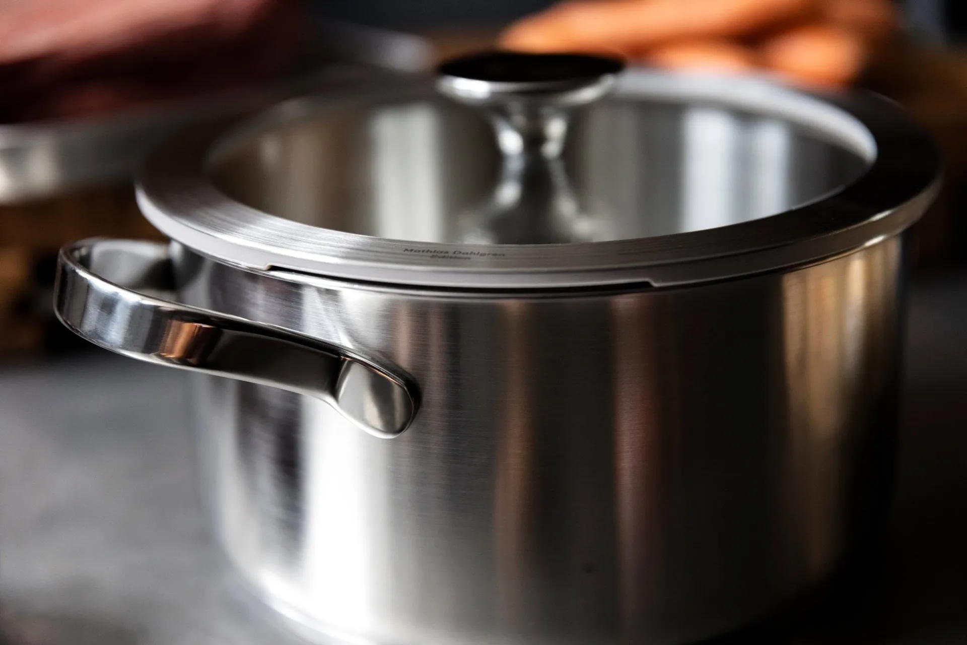 Culimat pot, Stainless steel, glass lid, 3 L Culimat