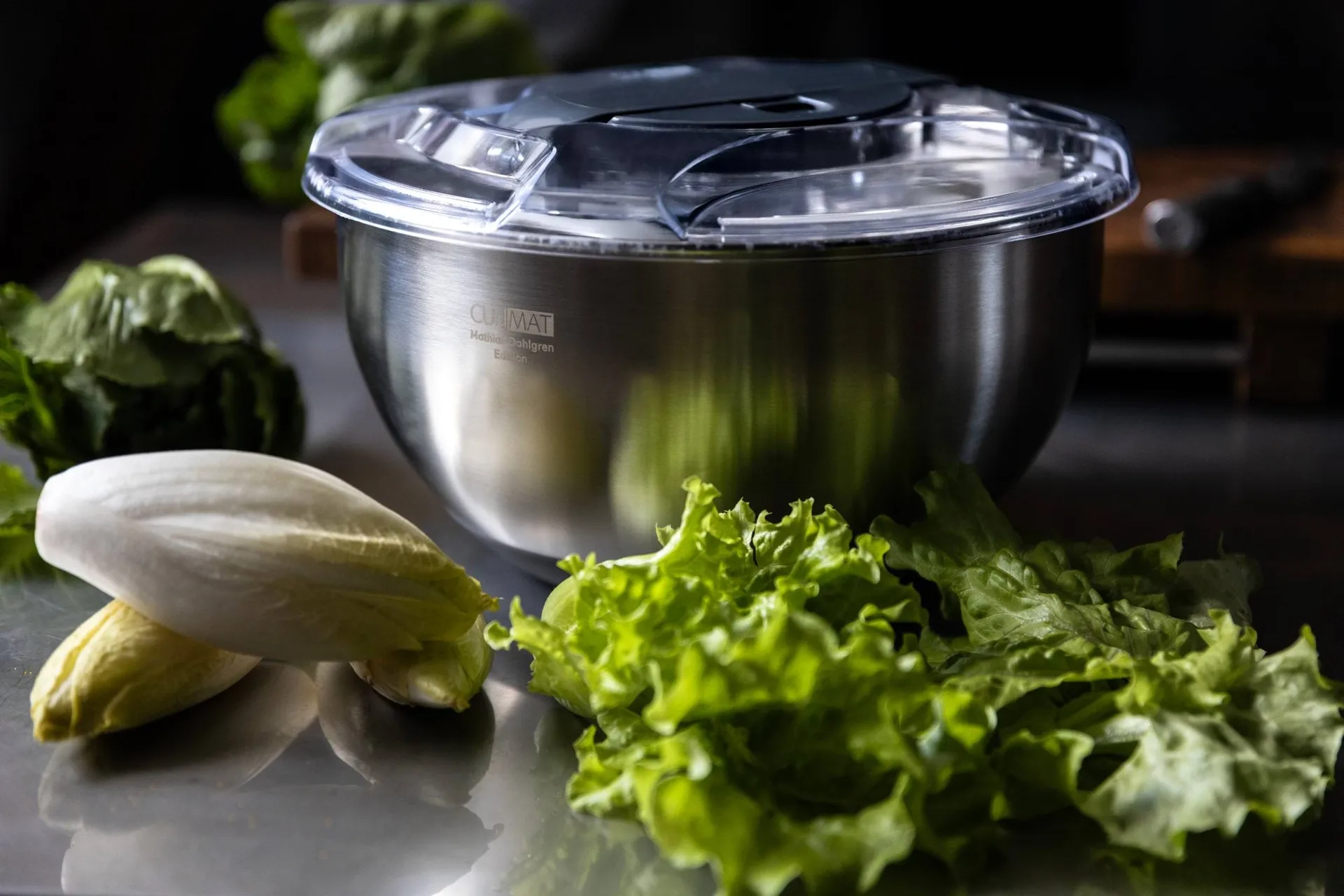 Culimat salad spinner, Stainless steel, 5,5 L Culimat