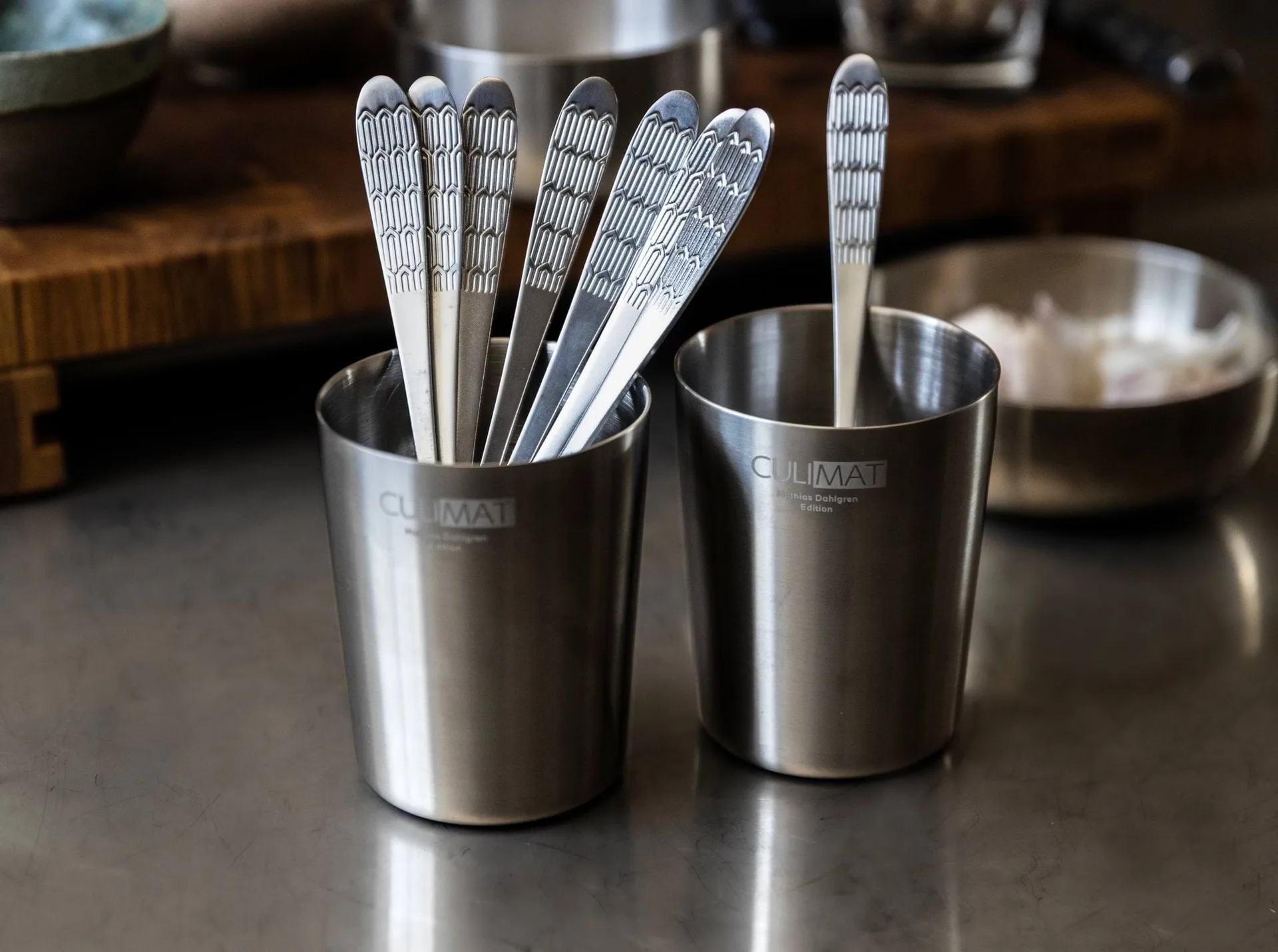 Culimat tasting spoon set, Stainless steel, 10 pieces Culimat