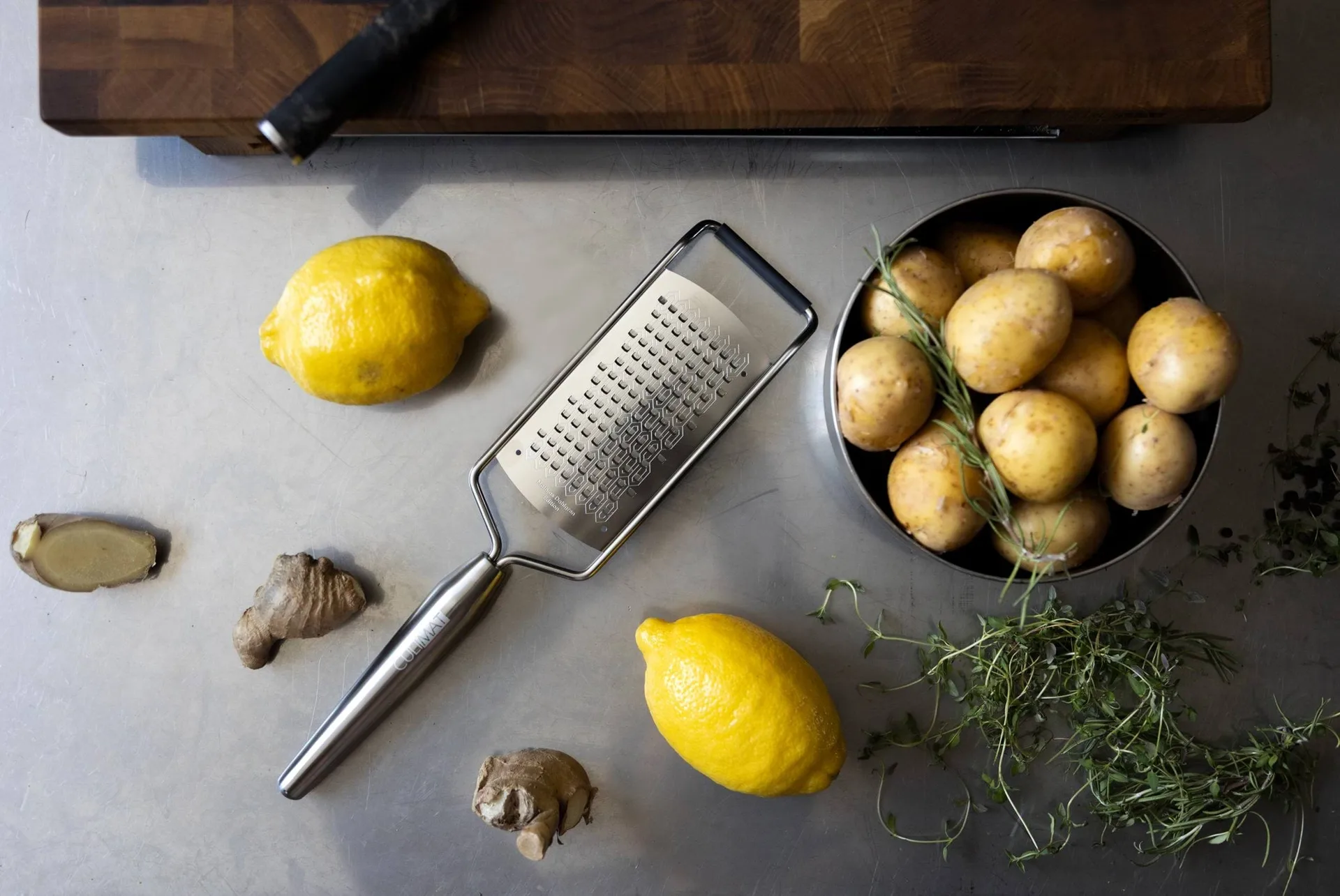 Culimat zester, Stainless steel, medium grater Culimat