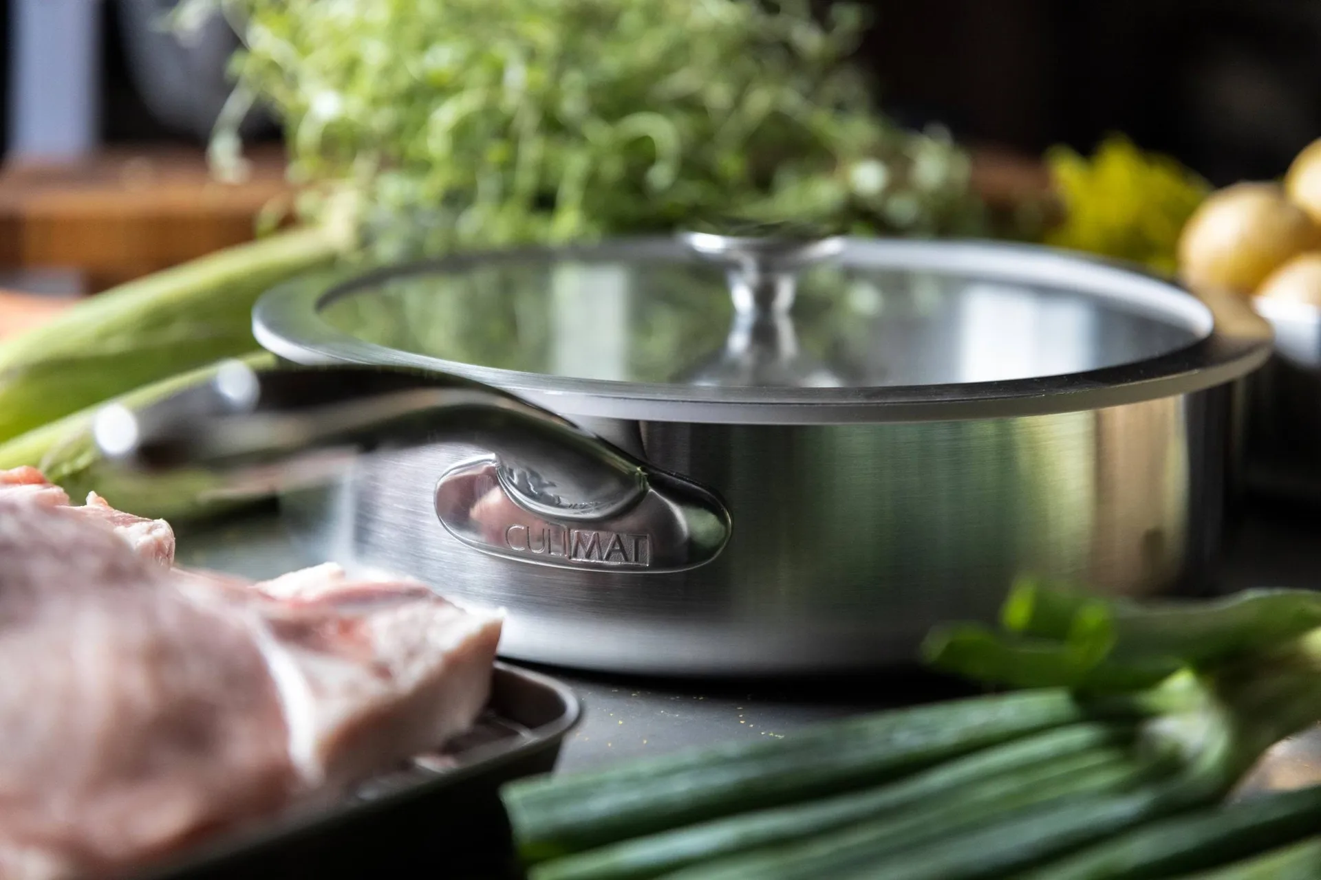 Mathias Dahlgren sauté pan, Stainless steel, Ø28 cm Culimat