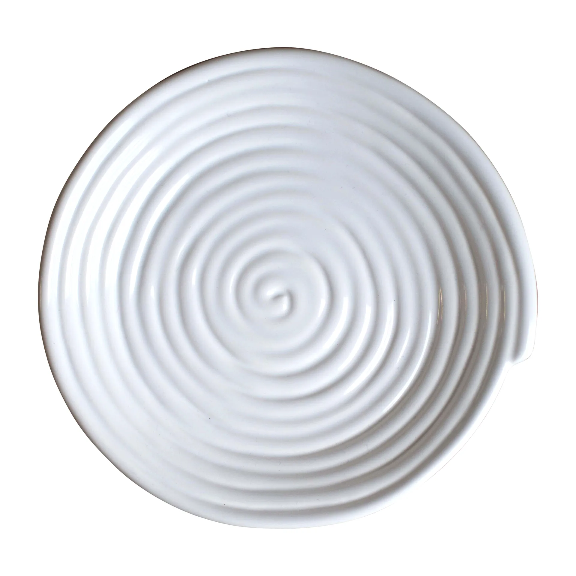 Curl bowl large Ø20 cm, Shiny white DBKD