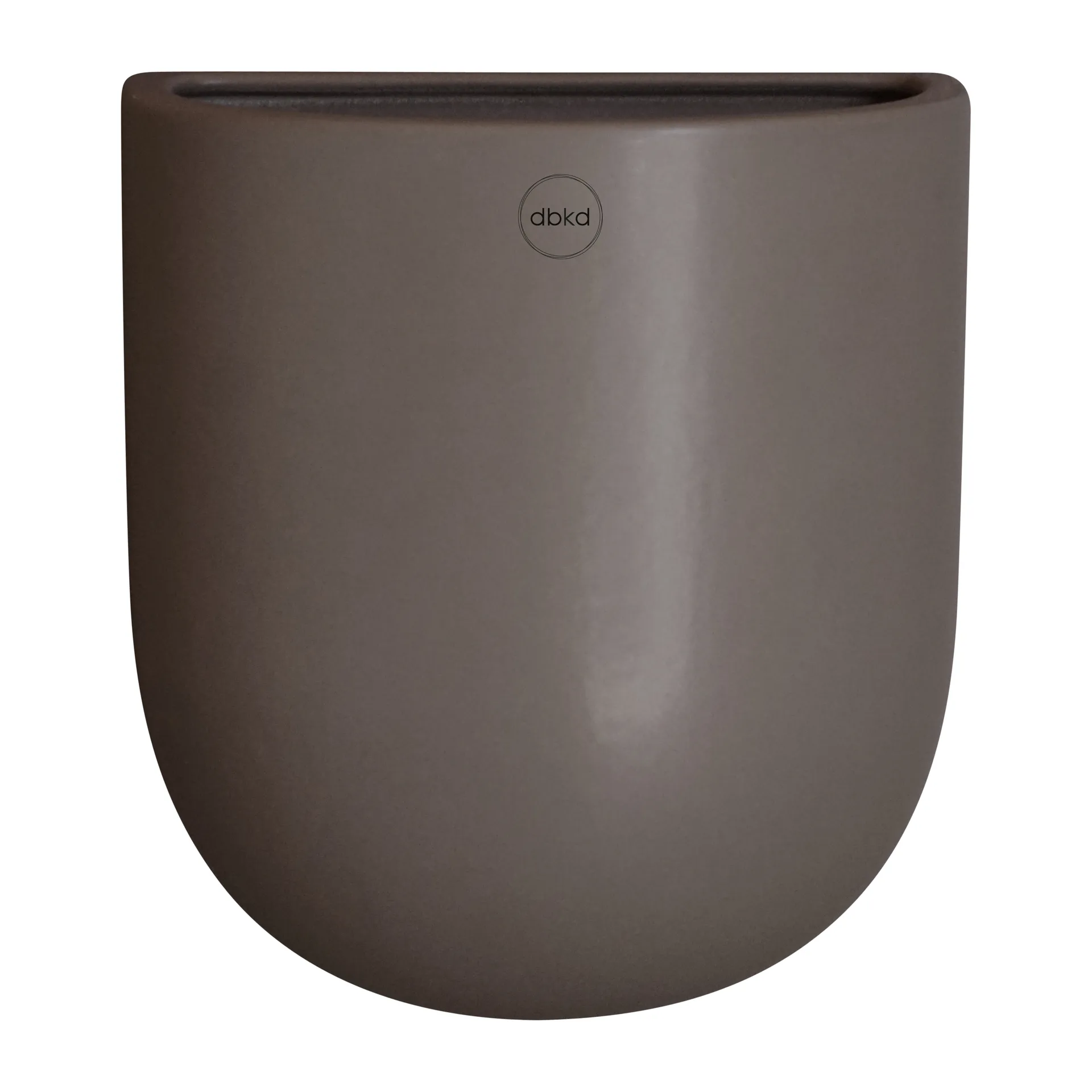 Cut wall-hang flower pot dust, Large 17 cm DBKD