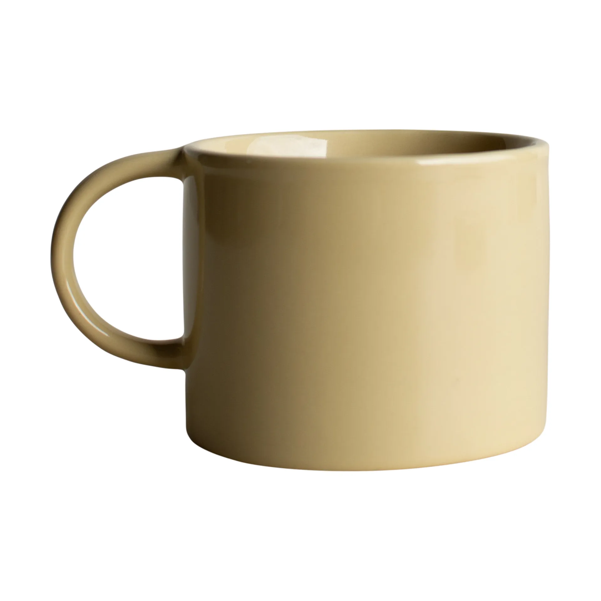 Mug ceramic mug, Yellow DBKD