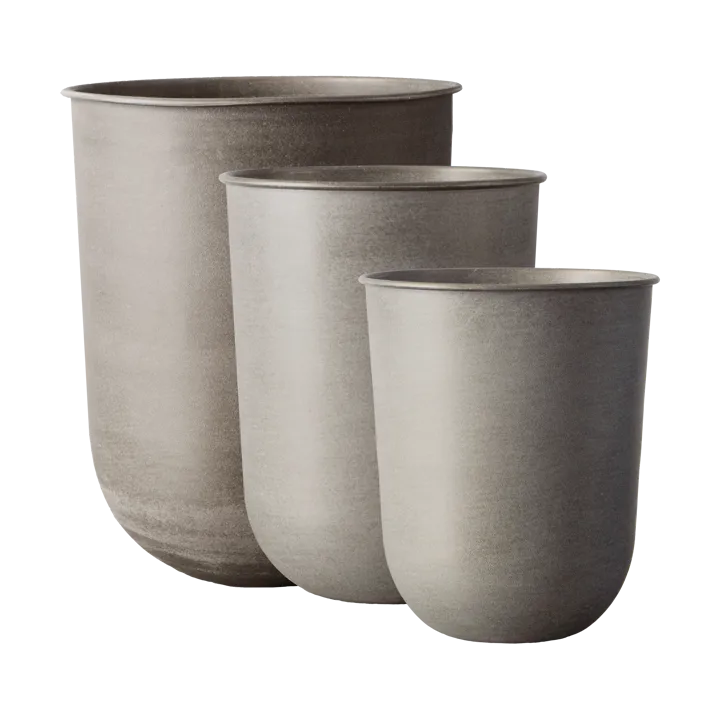 Out flower pot 3 pieces - Beige - DBKD