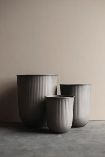Out stripe flower pot 3-pack - Beige - DBKD