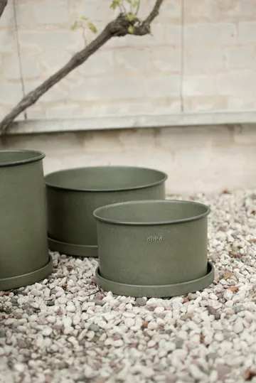 Plant bowl flower pot 2-pack - Green - DBKD