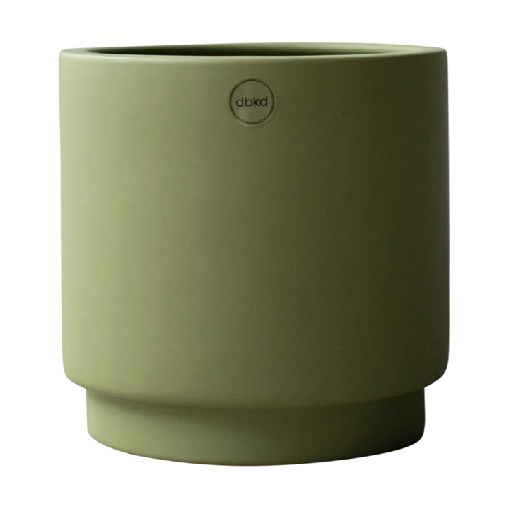 Solid pot green - Medium, Ø16 cm - DBKD