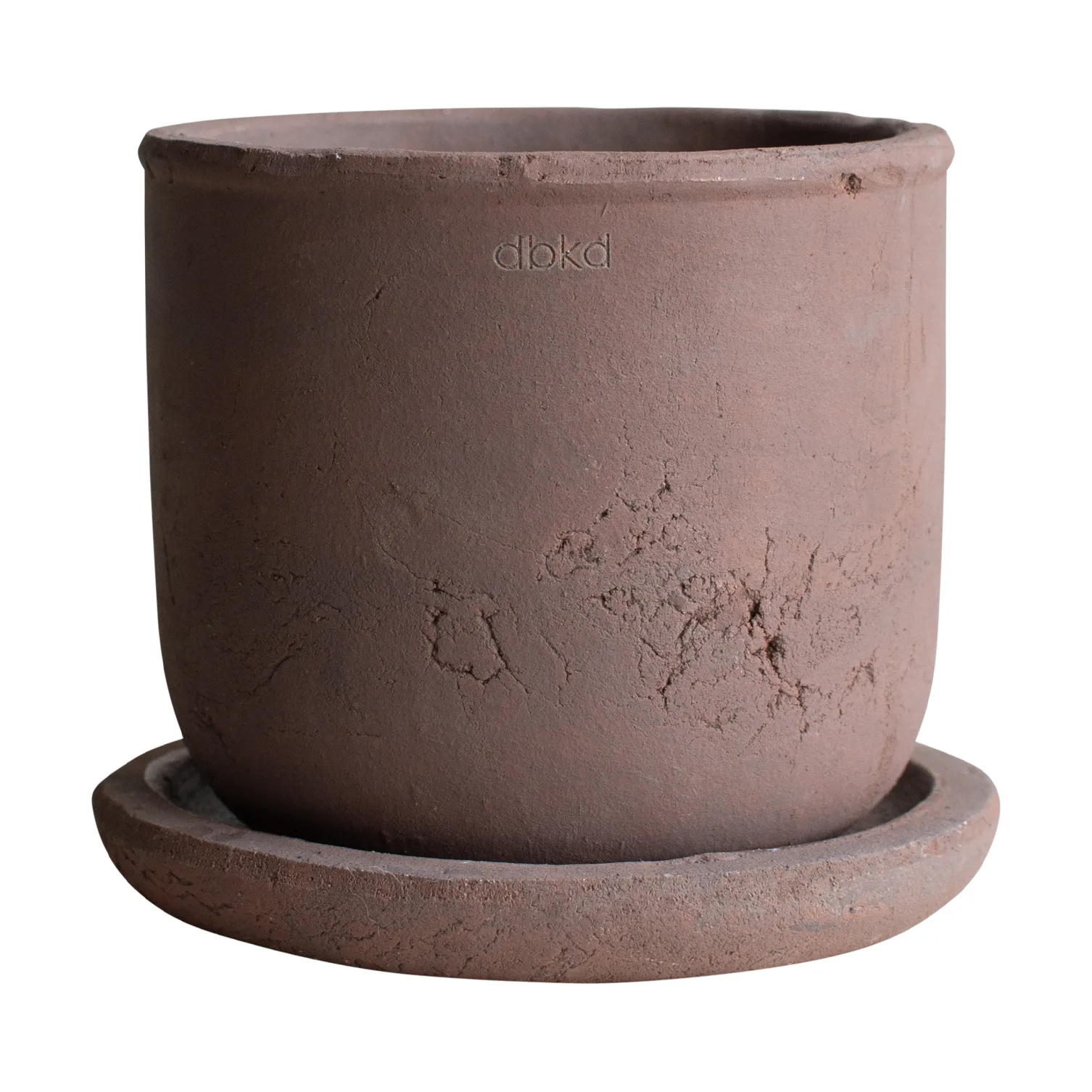 Terra pot, Brown, Ø16x16 cm DBKD