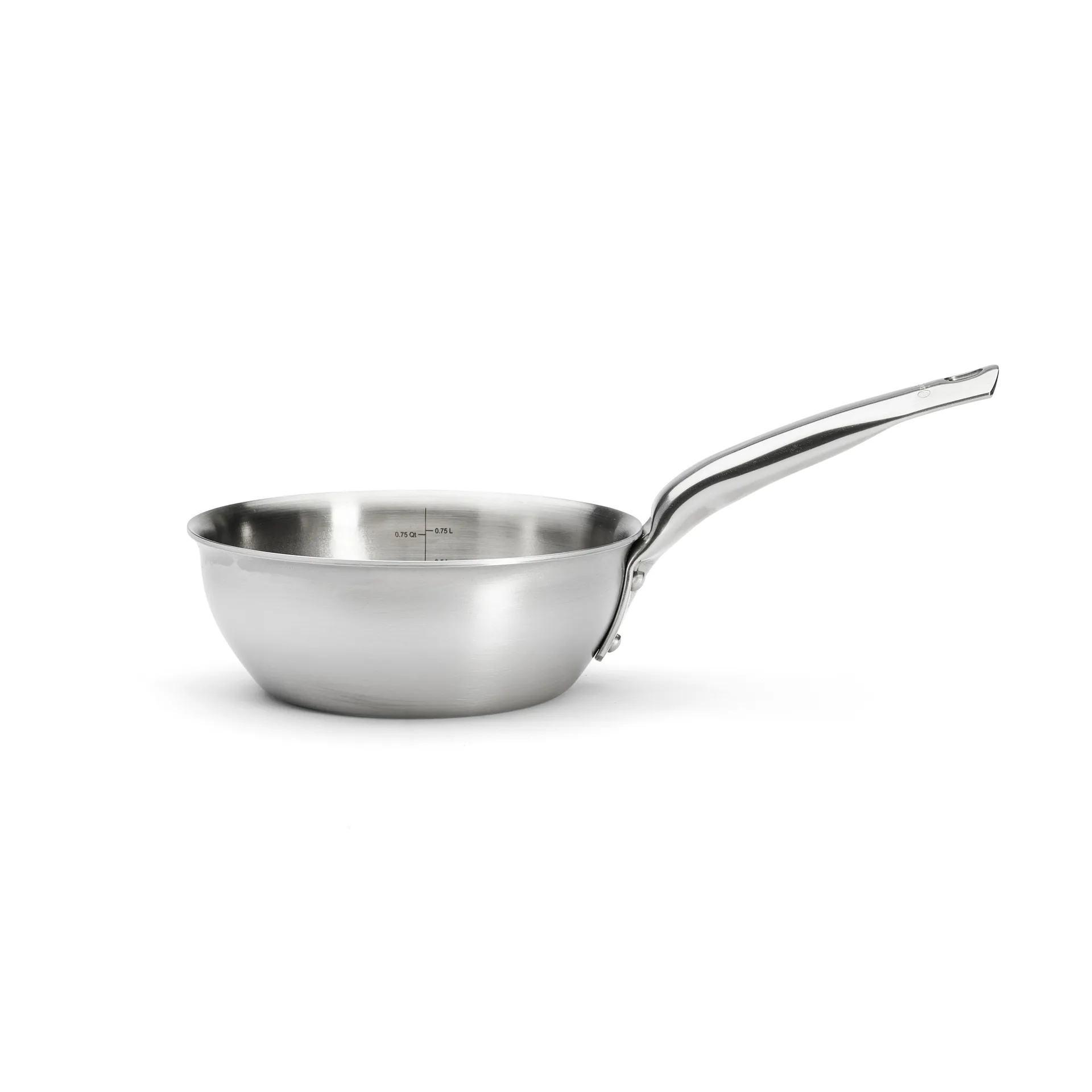 Alchimy rounded sauté pan stainless steel, Ø16 cm De Buyer