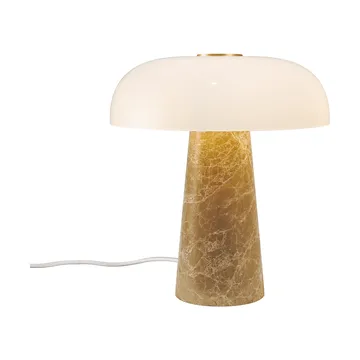 Glossy table lamp - Beige, mini, 24 cm - Design For The People