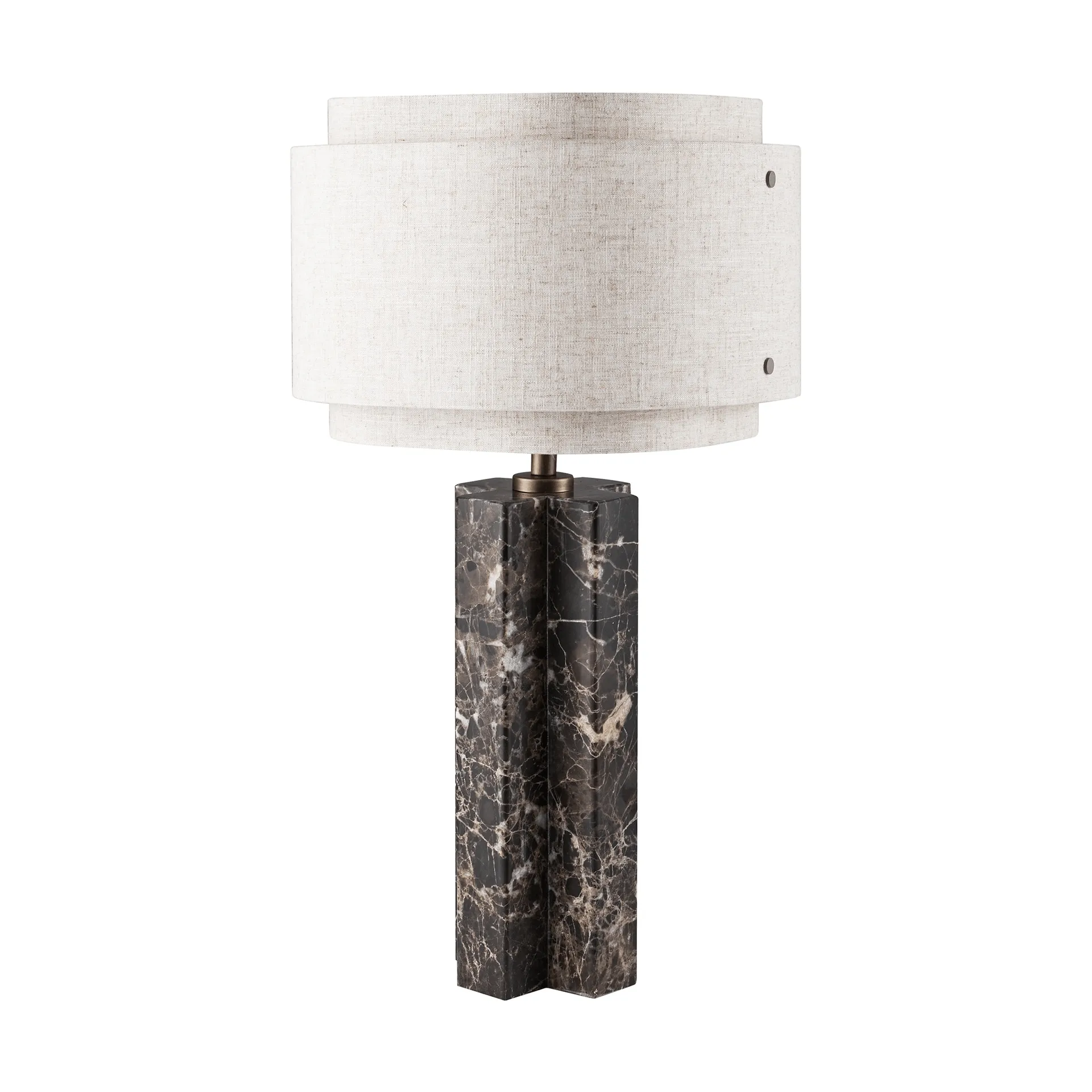 Takai marble table lamp, Beige, Ø30x55 cm Design For The People