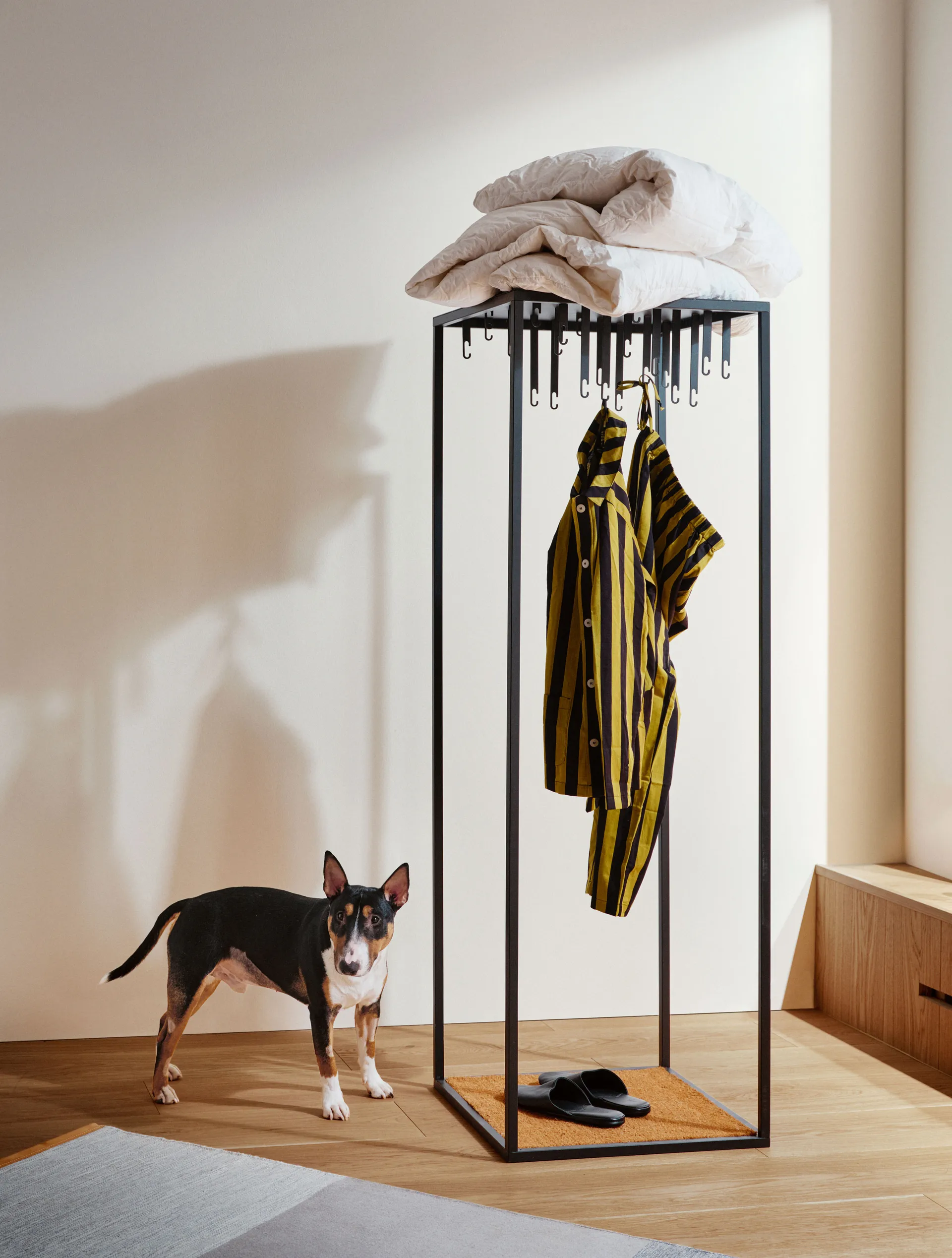 Ateljé clothes hanger, Black Design House Stockholm