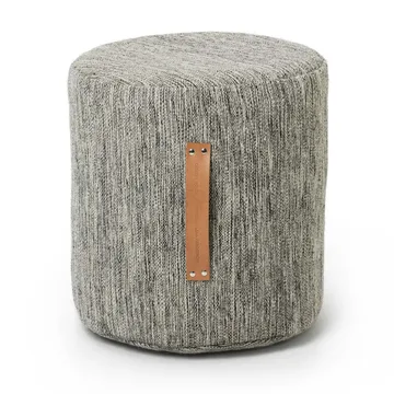Björk round stool high - Light grey, Ø45x45 cm - Design House Stockholm