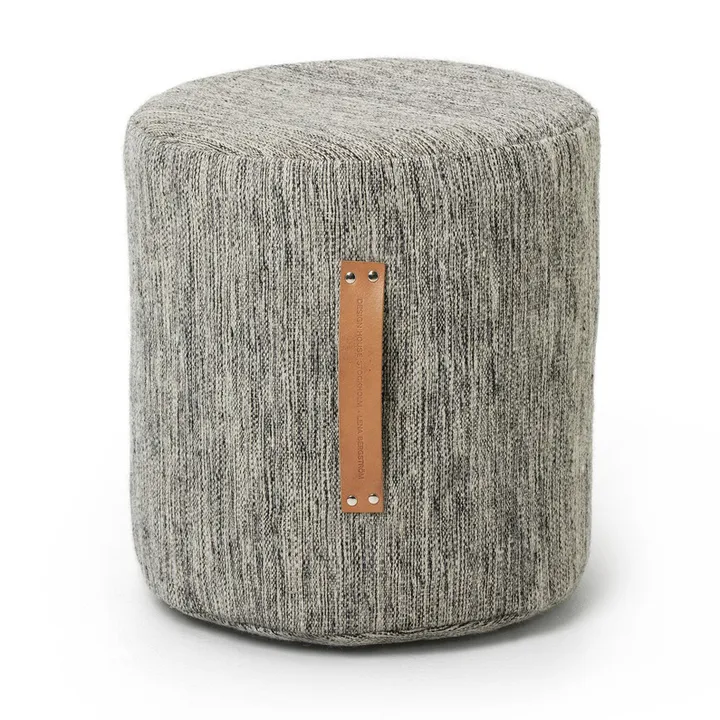 Björk round stool high - Light grey, Ø45x45 cm - Design House Stockholm