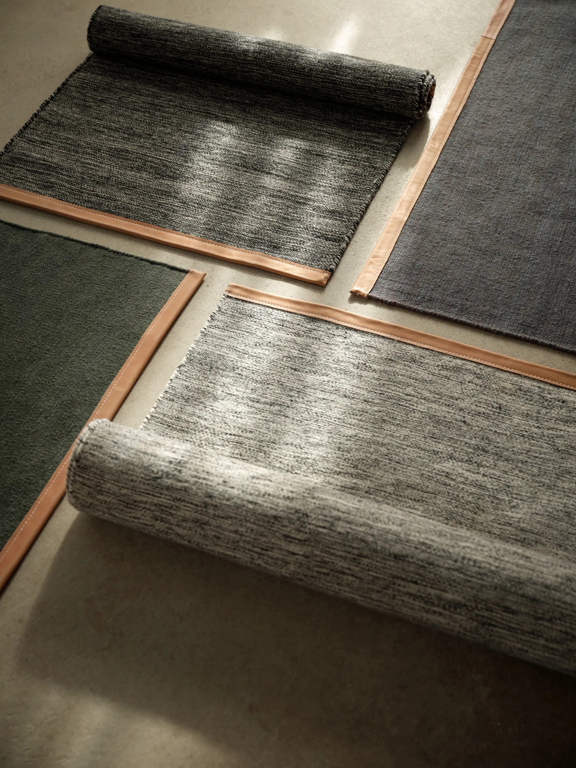 Björk rug light grey, light grey 80x250 cm Design House Stockholm