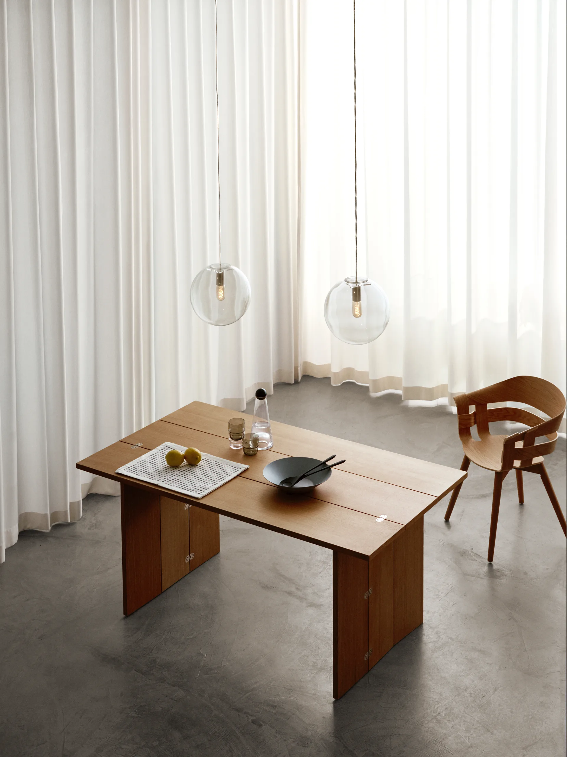 Flip table, Oak 160 cm Design House Stockholm