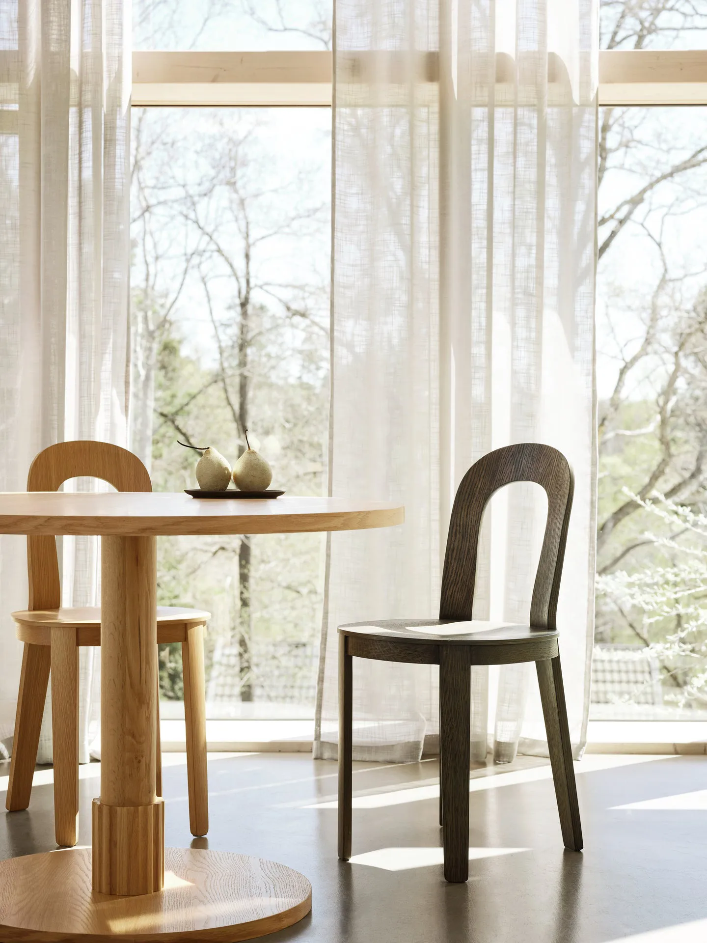 Olivia chair, Dark oak Design House Stockholm