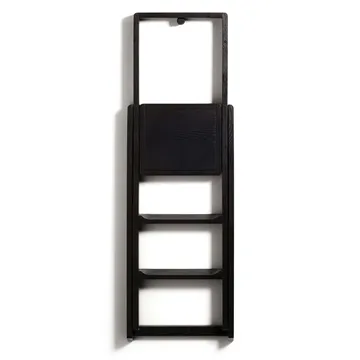 Step ladder - Black-stained - Design House Stockholm