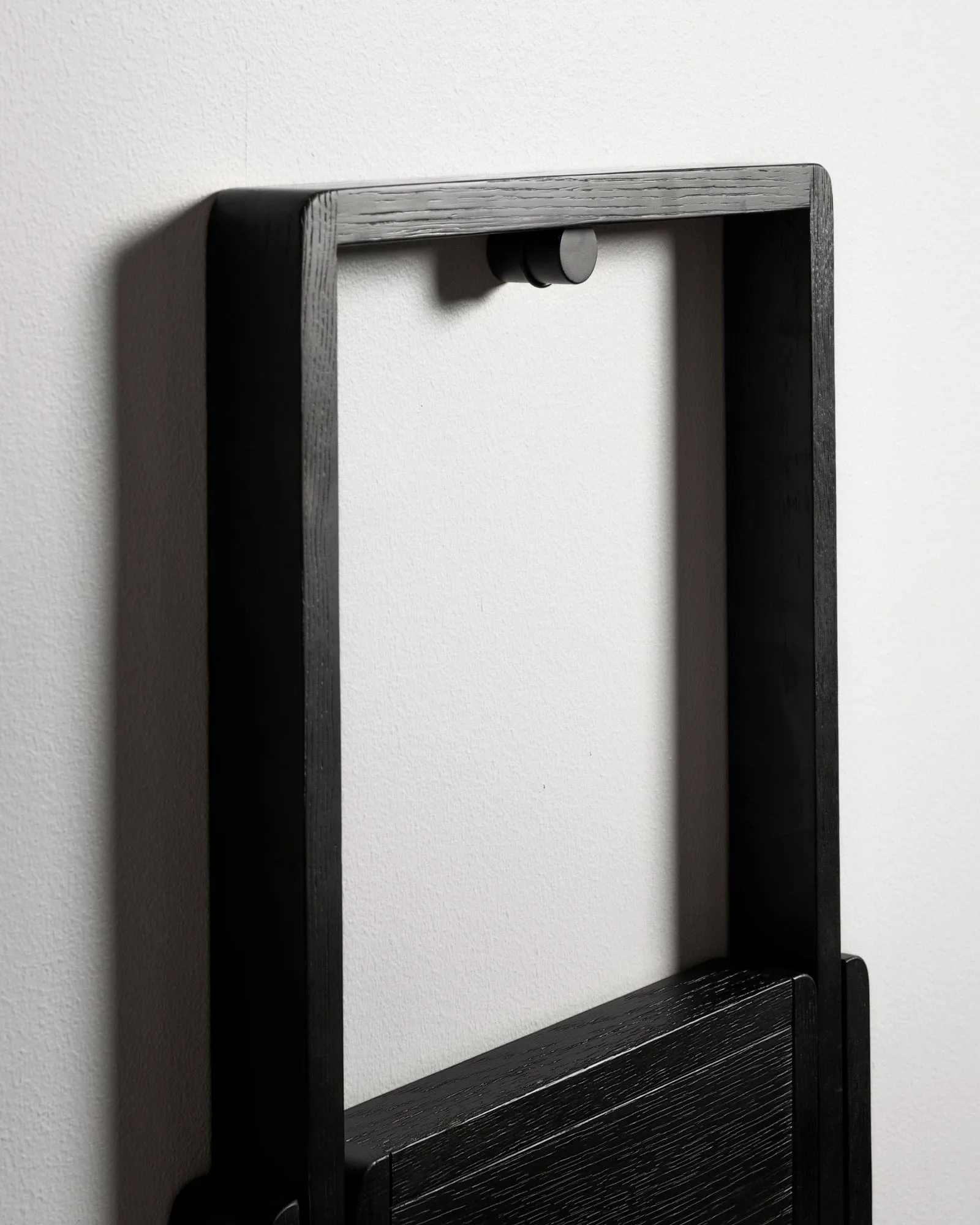 Step ladder, Black-stained Design House Stockholm