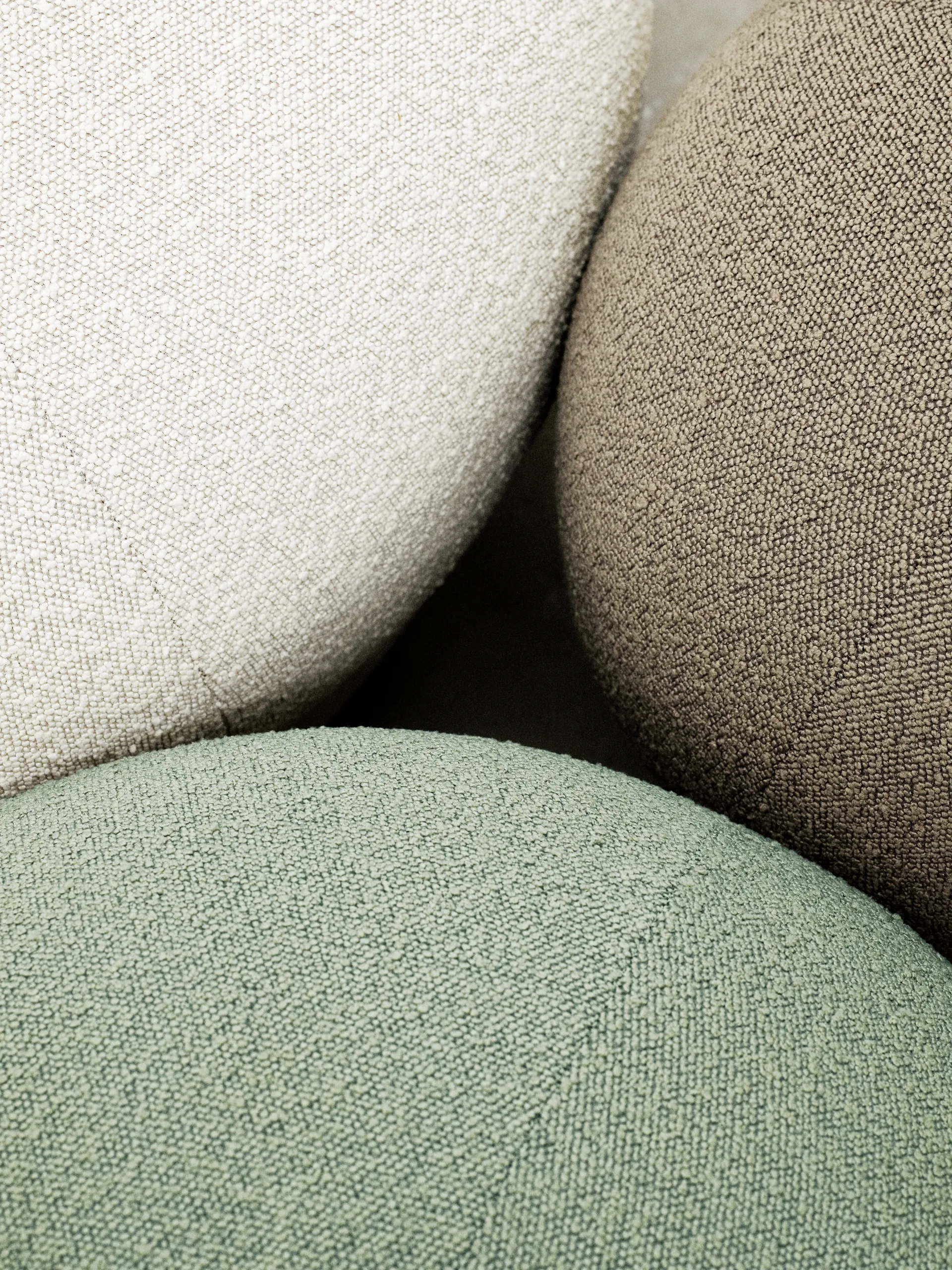Uno pouf Ø50 cm, Brown Design House Stockholm