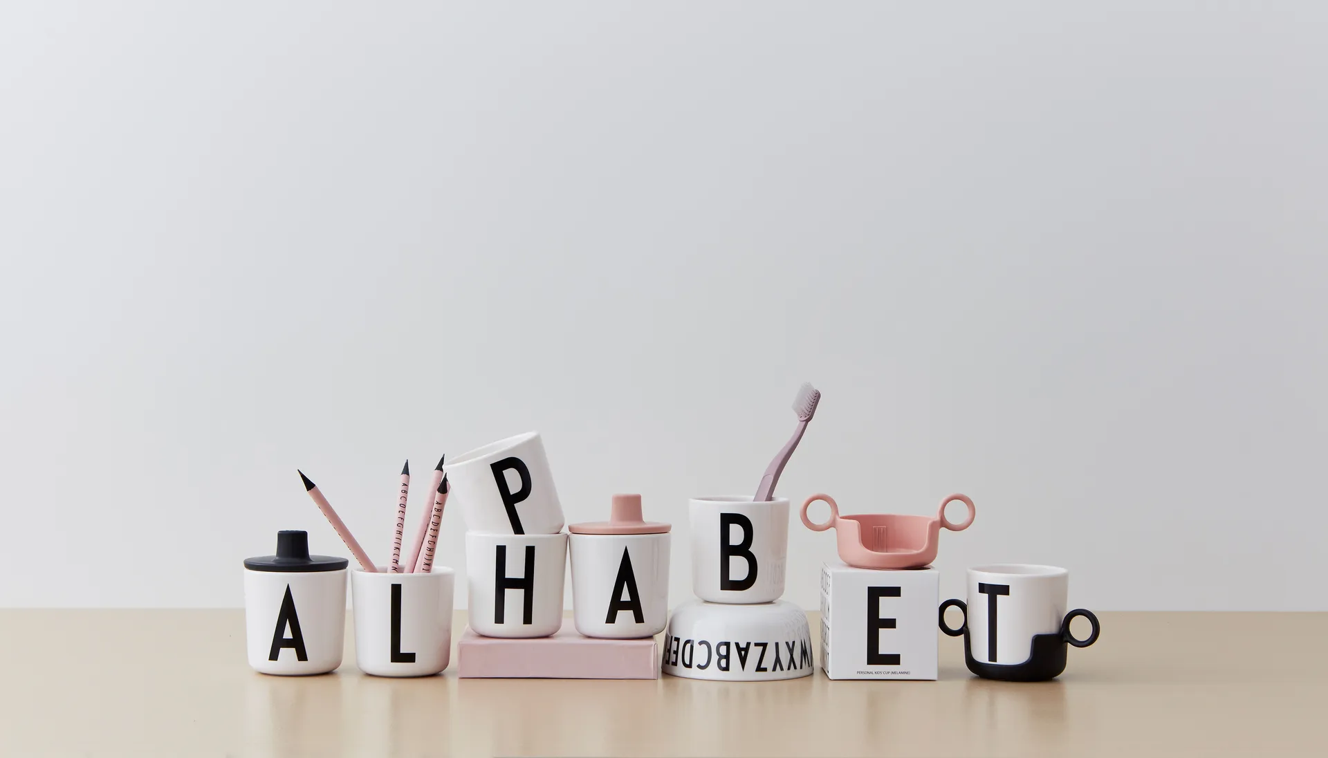 Design Letters personlised cup eco, B Design Letters