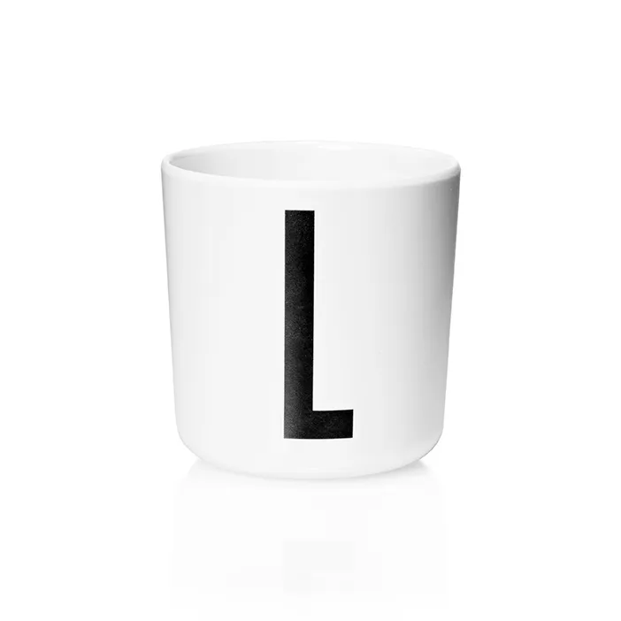 Design Letters personlised cup eco, L Design Letters