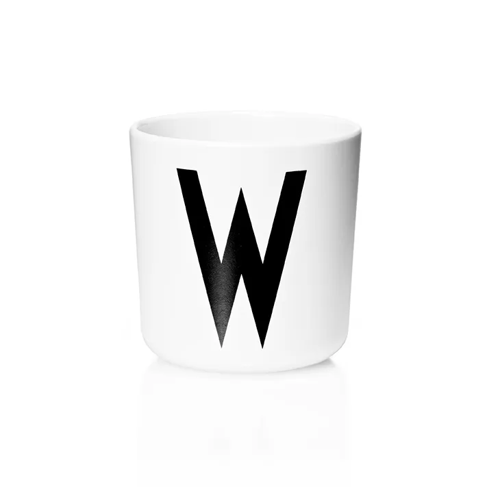 Design Letters personlised cup eco, W Design Letters