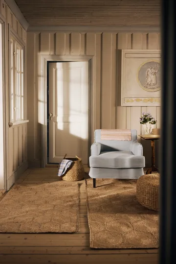 Elin rug - Honey comb natural, 90x150 cm - Dixie