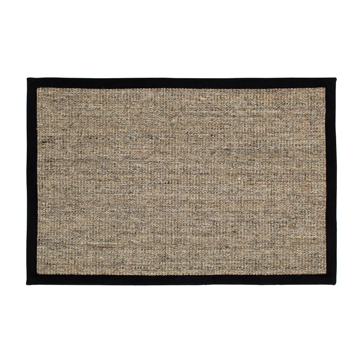 Jenny Sisal doormat - Natural-black, 60x90 cm - Dixie