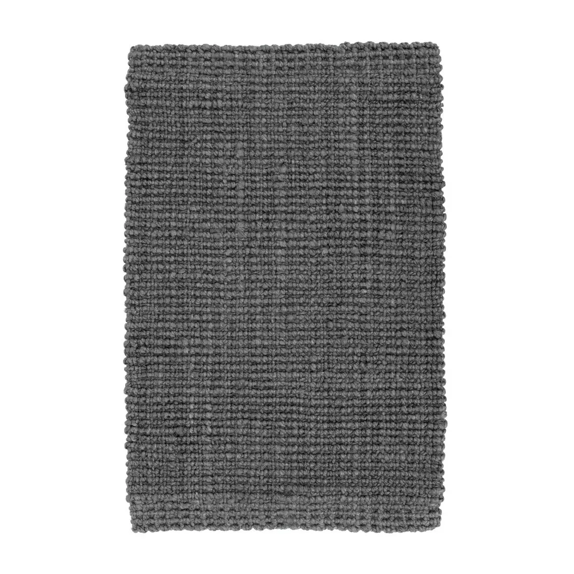Jute rug dark grey, 60x90 cm Dixie