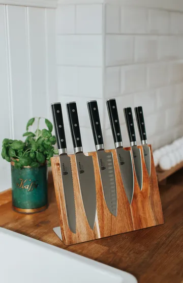 Asama santoku chef's knife 18 cm - Stainless steel - Dorre